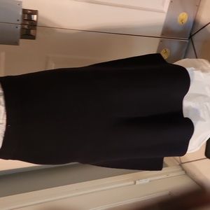 NAVY Ann Taylor  a line skirt